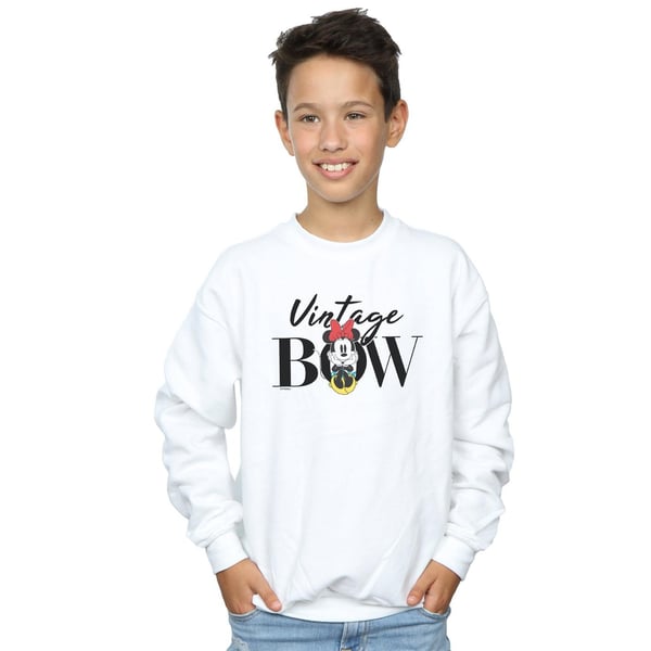 Disney Boys Minnie Mouse Vintage Bow Sweatshirt
