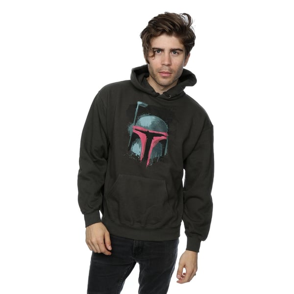 Star Wars Mens Boba Fett Helmet Hoodie