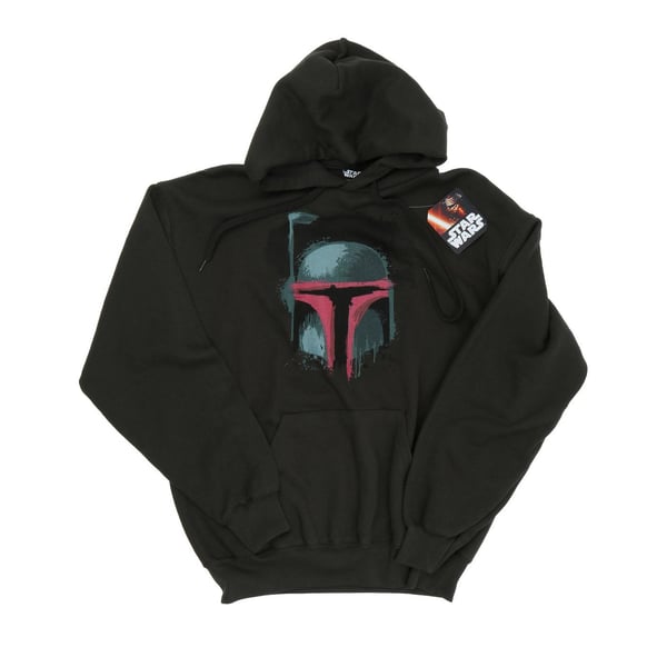 Star Wars Mens Boba Fett Helmet Hoodie