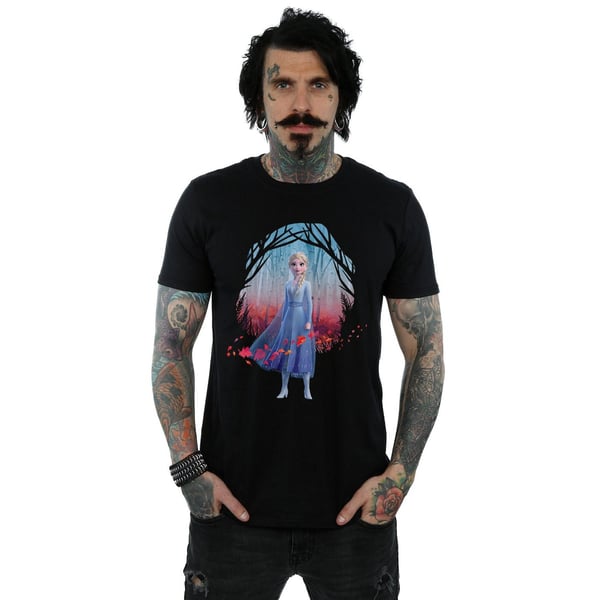 Disney Mens Frozen 2 Elsa Find The Way T-Shirt