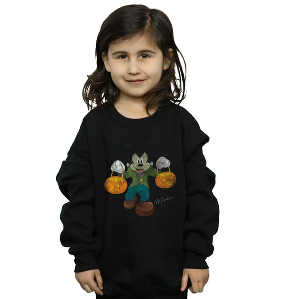 Disney Girls Frankenstein Mickey Mouse Sweatshirt