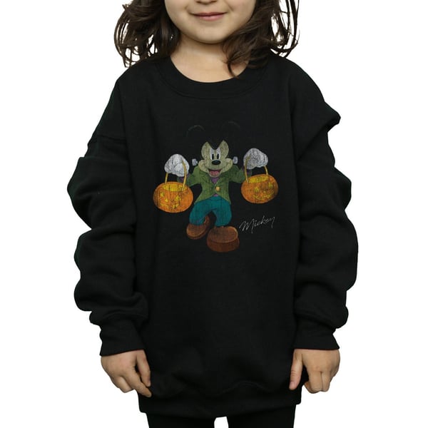 Disney Girls Frankenstein Mickey Mouse Sweatshirt