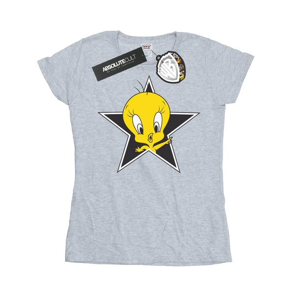 Looney Tunes naisten Tweety Pie Star -puuvillapaita