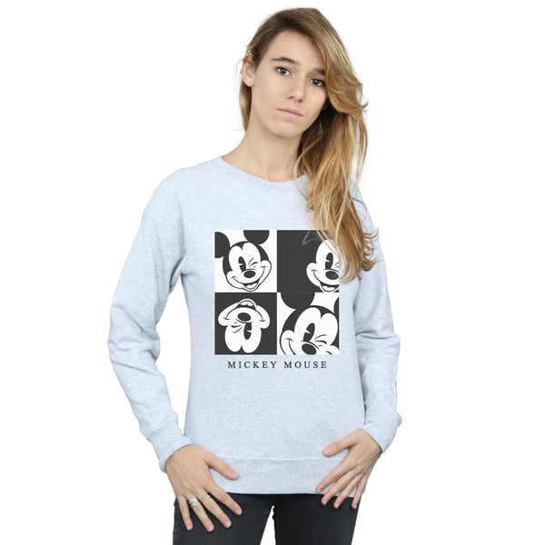 Disney Womens/Ladies Mickey Mouse Wink Sweatshirt