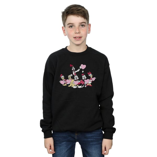 Disney Boys Mickey Mouse Love Friends Sweatshirt