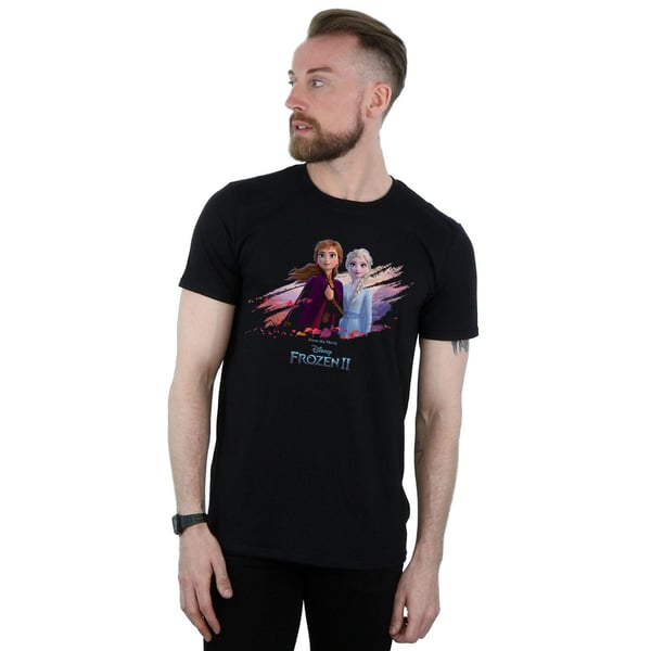 Disney Mens Frozen 2 Elsa And Anna Nature Is Beautiful T-Shirt