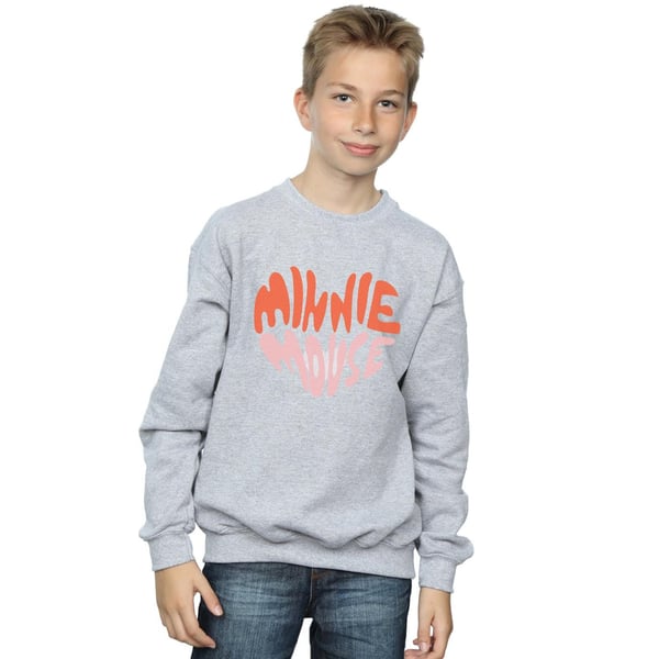 Disney Boys Minnie Mouse Heart Shaped Sweatshirt