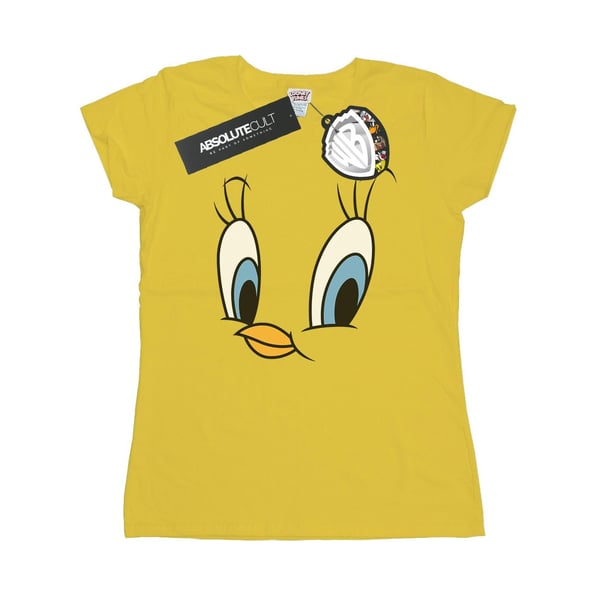 Looney Tunes Womens/Ladies Tweety Pie Face Cotton T-Shirt