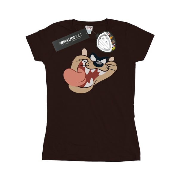 Looney Tunes Womens/Ladies Tasmanian Devil Face Cotton T-Shirt