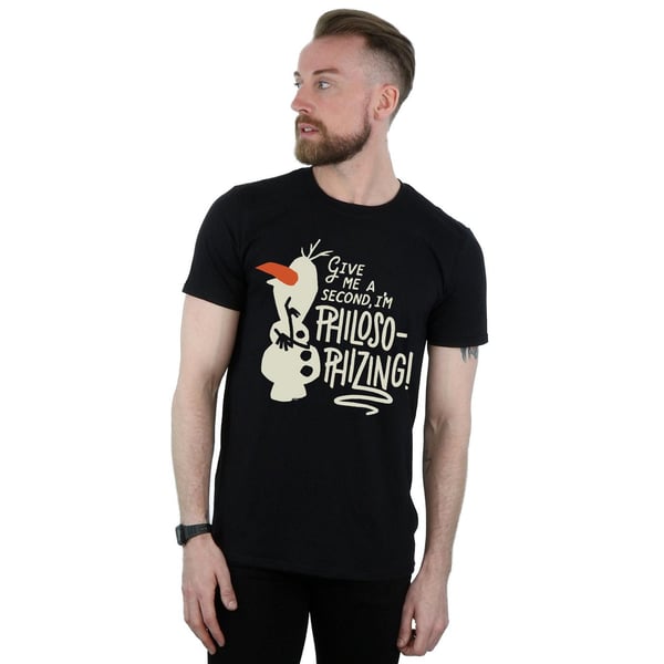 Disney Mens Frozen 2 Olaf Philosophizing T-Shirt