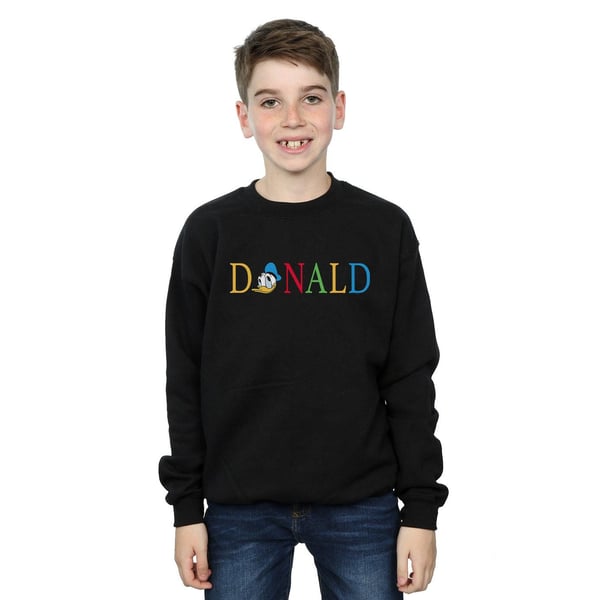 Disney Boys Donald Duck Letters Sweatshirt