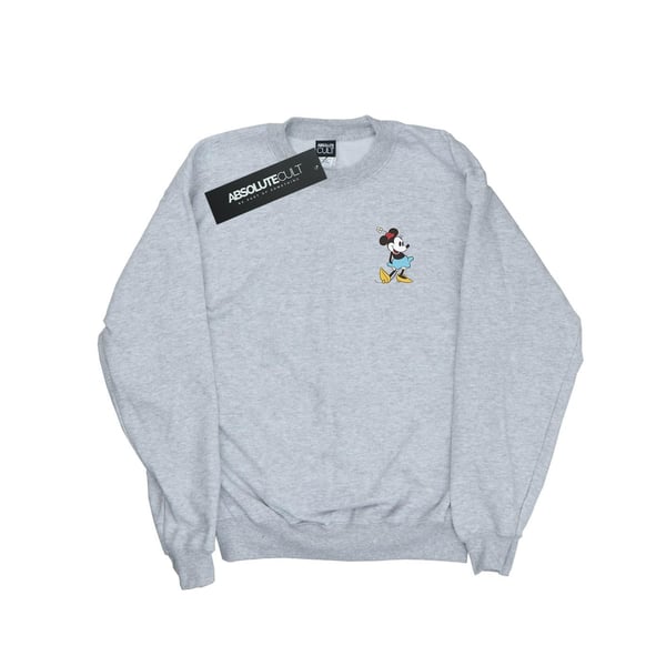 Disney Girls Minnie Mouse Kick Chest Sweatshirt