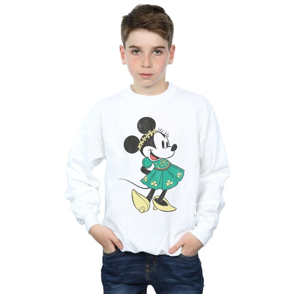 Disney Boys Minnie Mouse St Patrick´s Day Costume Sweatshirt