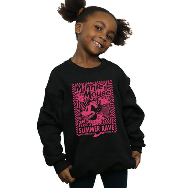 Disney Girls Minnie Mouse Summer Party Sweatshirt