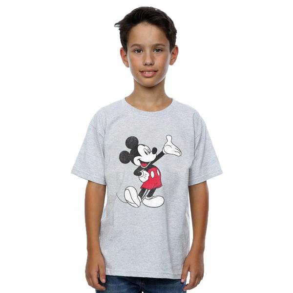 Disney Boys Mickey Mouse Traditional Wave T-Shirt