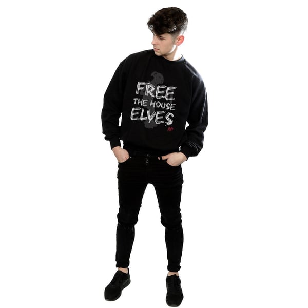 Harry Potter Mens Dobby Free The House Elves Sweatshirt