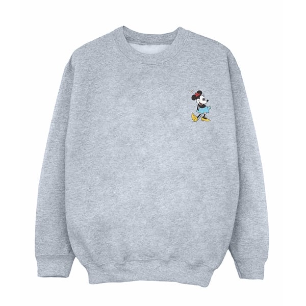 Disney Womens/Ladies Minnie Mouse Kick Chest Sweatshirt