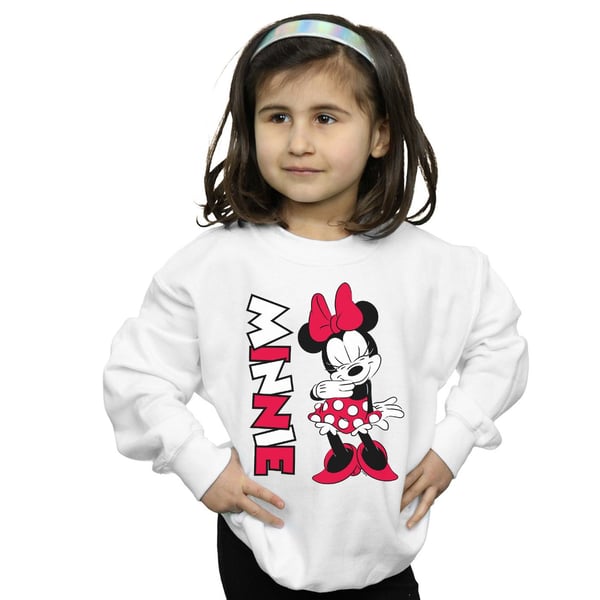 Disney Girls Minnie Mouse Giggling Sweatshirt
