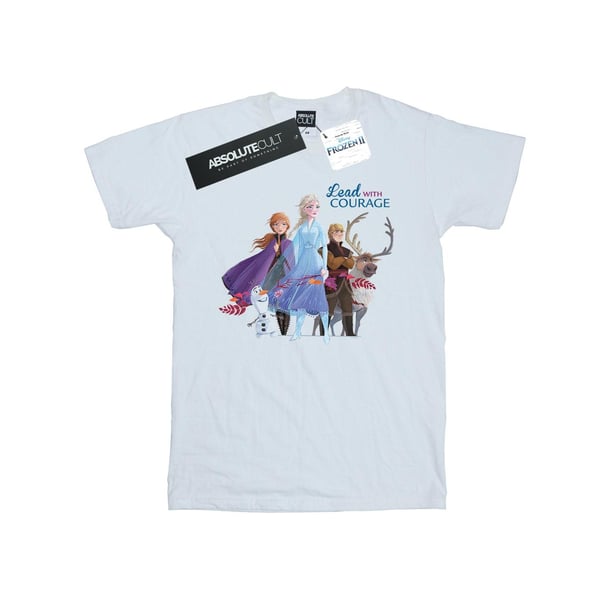 Disney Mens Frozen 2 Lead With Courage T-Shirt