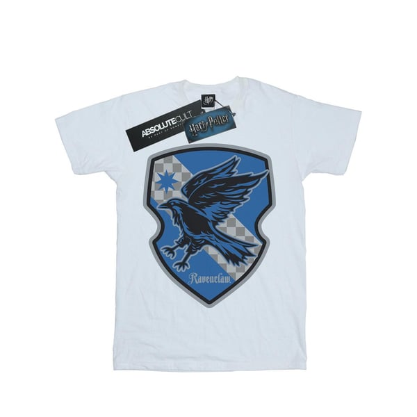 Harry Potter Womens/Ladies Ravenclaw Crest Flat Cotton Boyfriend T-Shirt