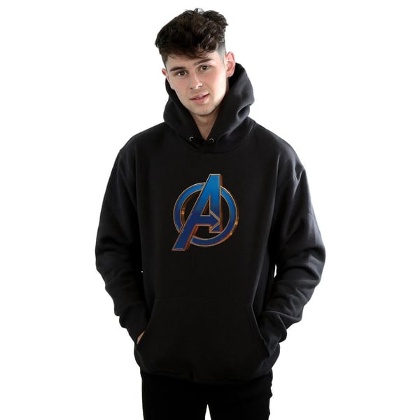 Marvel miesten Avengers Endgame sankarillinen logohuppari