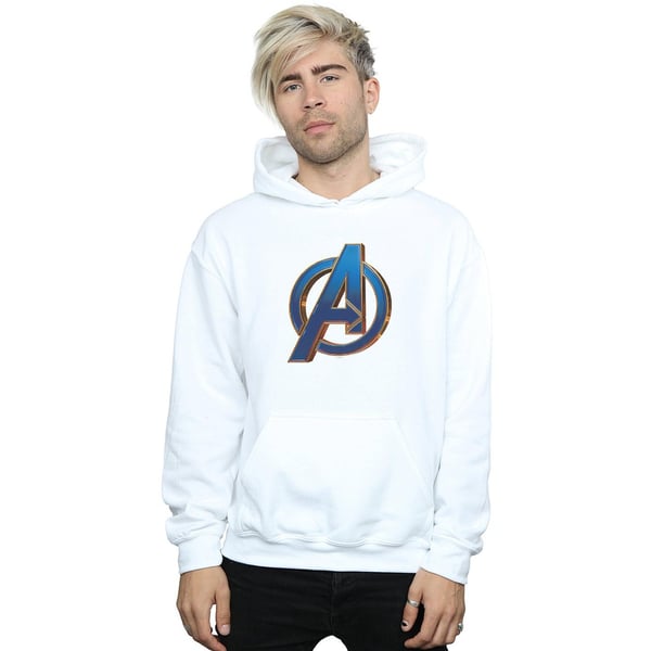 Marvel miesten Avengers Endgame sankarillinen logohuppari