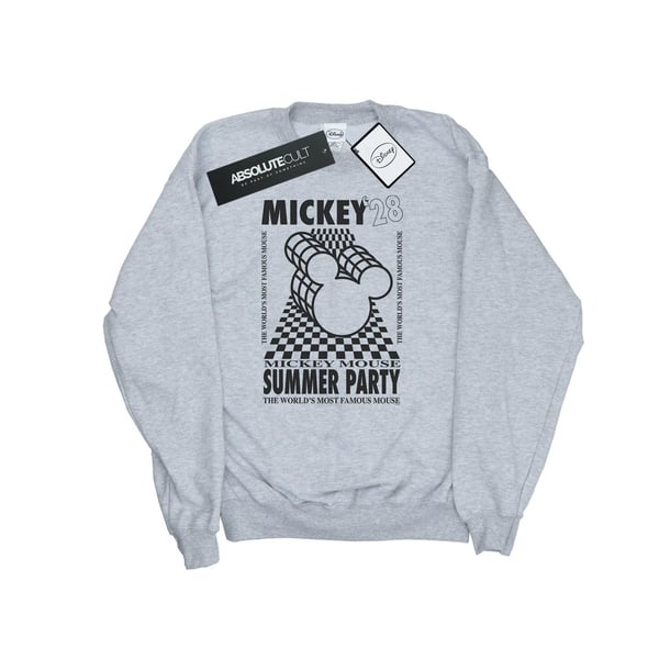 Disney Womens/Ladies Mickey Mouse Summer Party Sweatshirt