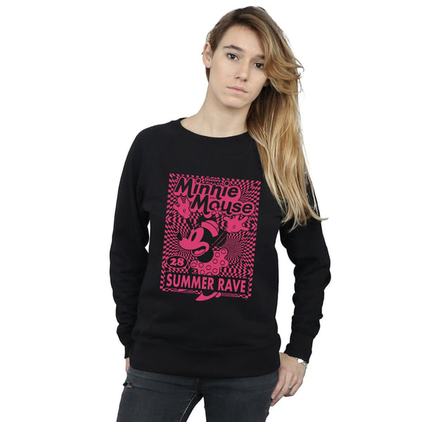 Disney Womens/Ladies Minnie Mouse Summer Party Sweatshirt