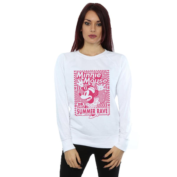 Disney Womens/Ladies Minnie Mouse Summer Party Sweatshirt