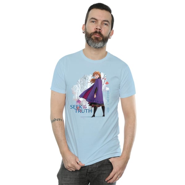 Disney Mens Frozen 2 Anna Seek The Truth T-Shirt