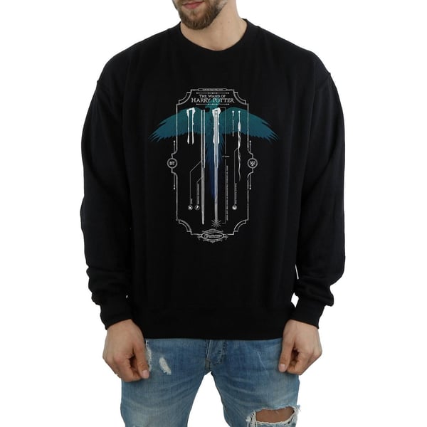Harry Potter Mens Garrick Ollivander The Wand Sweatshirt