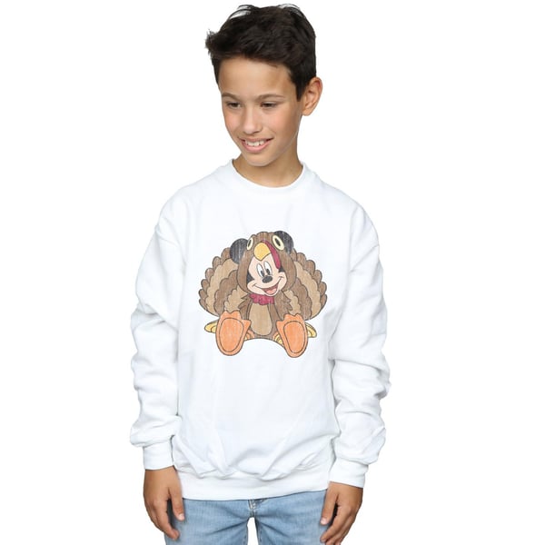 Disney Boys Mickey Mouse Thanksgiving Turkey Costume Sweatshirt