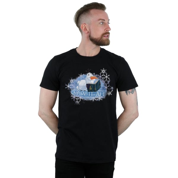Disney Mens Frozen 2 Olaf Snow It All T-Shirt