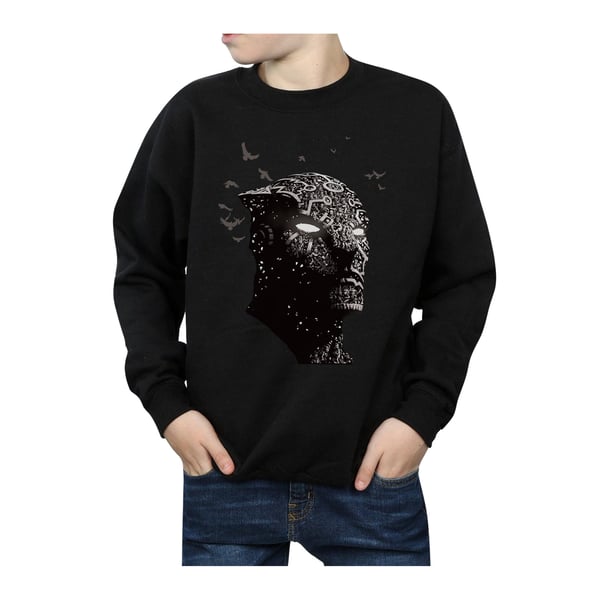 Marvel Boys Black Panther Tribe Mask Sweatshirt