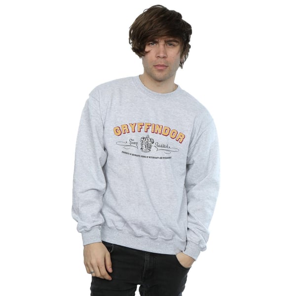 Harry Potter Mens Gryffindor Team Quidditch Sweatshirt