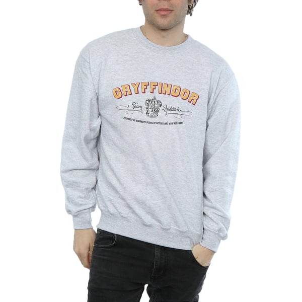 Harry Potter Mens Gryffindor Team Quidditch Sweatshirt