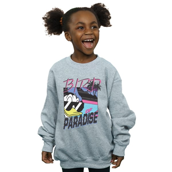 Disney Girls Donald Duck Bird Of Paradise Sweatshirt