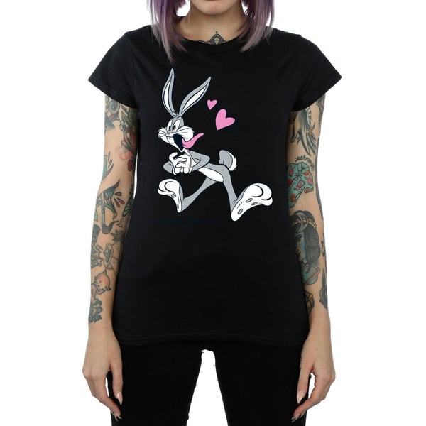 Looney Tunes Womens/Ladies Bugs Bunny In Love Cotton T-Shirt