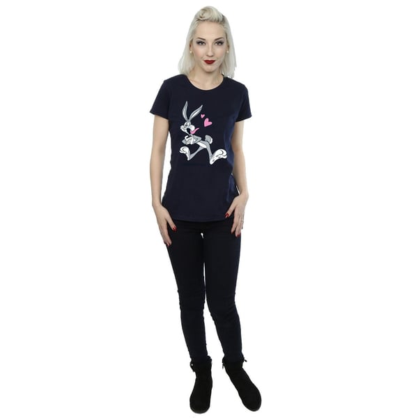 Looney Tunes Womens/Ladies Bugs Bunny In Love Cotton T-Shirt