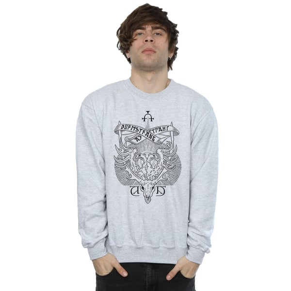 Harry Potter Mens Durmstrang Institute Crest Sweatshirt