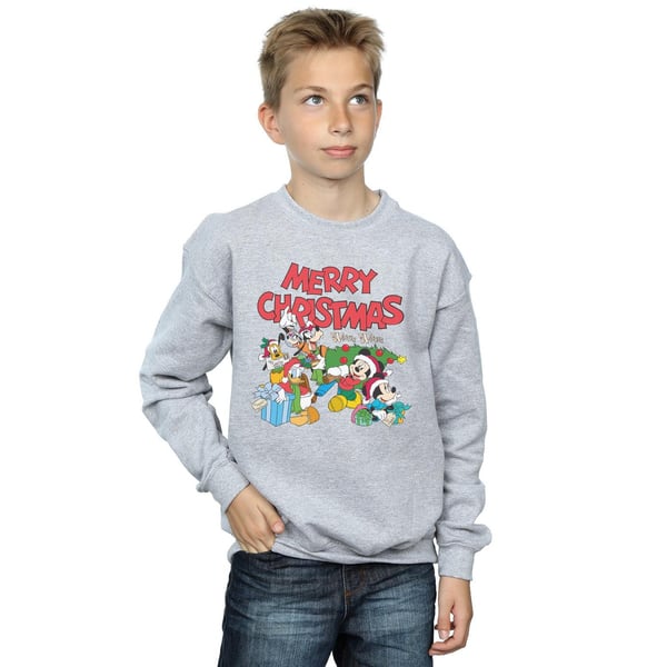 Disney Boys Mickey And Friends Winter Wishes Sweatshirt