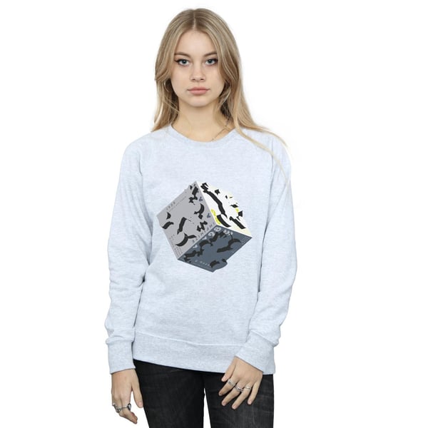 Disney Womens/Ladies Mickey Mouse Cube Sweatshirt