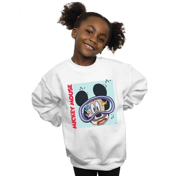 Disney Girls Mickey Mouse Under Water Sweatshirt