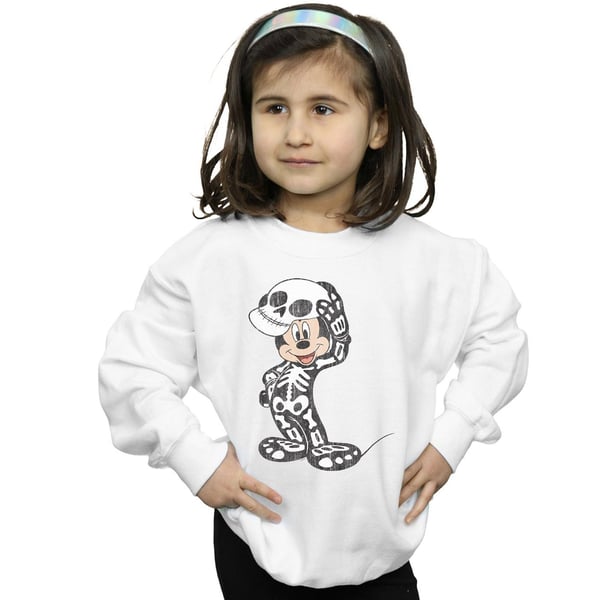 Disney Girls Mickey Mouse Skeleton Sweatshirt