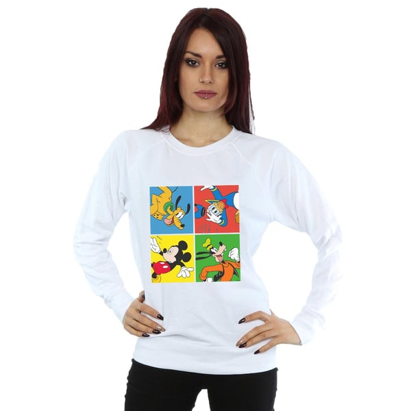 Disney Womens/Ladies Mickey Mouse Friends Sweatshirt