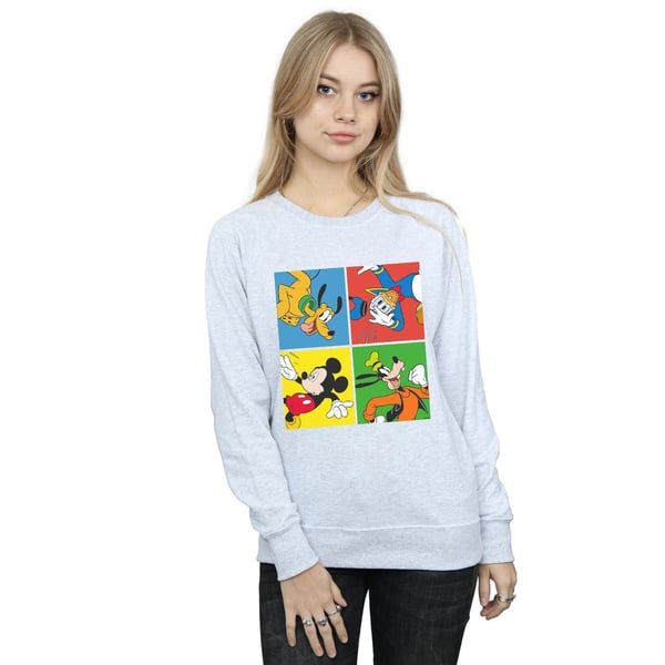 Disney Womens/Ladies Mickey Mouse Friends Sweatshirt
