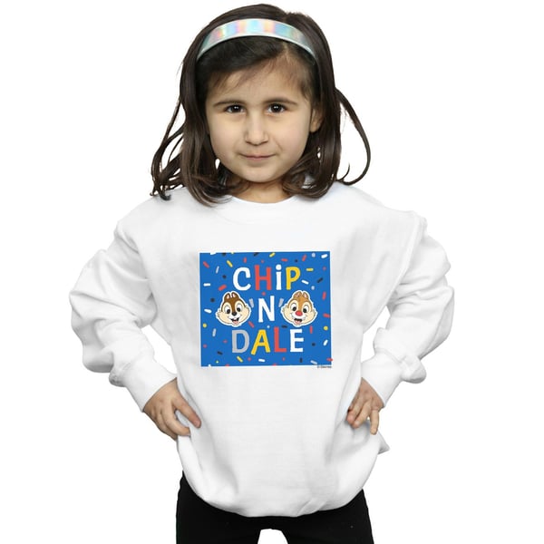 Disney Girls Chip N Dale Blue Frame Sweatshirt