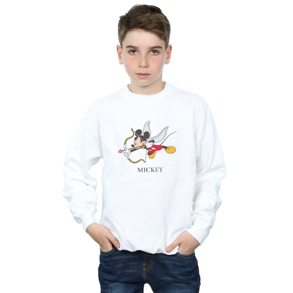Disney Boys Mickey Mouse Love Cherub Sweatshirt
