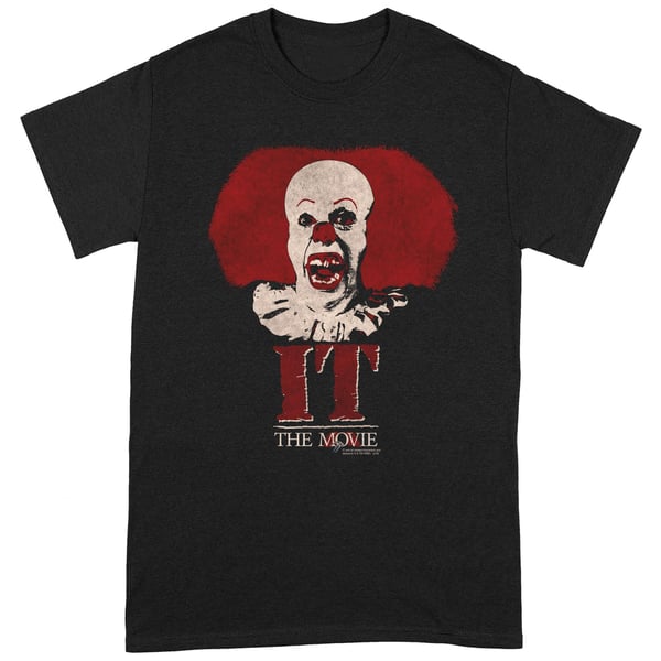 It Unisex T-shirt til voksne med Pennywise-klovn fra 1990
