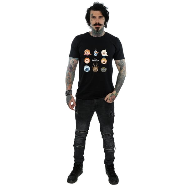 Disney Mens Frozen Heads T-Shirt